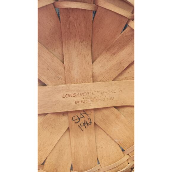 Longaberger1992 Crisco American Cookie Celebration Basket/Liner/Protector - Picture 3 of 3